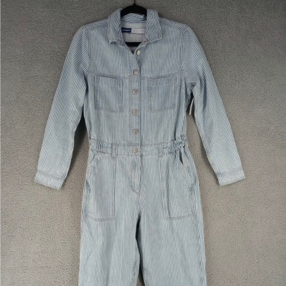Old Navy Cami Denim Jumpsuit